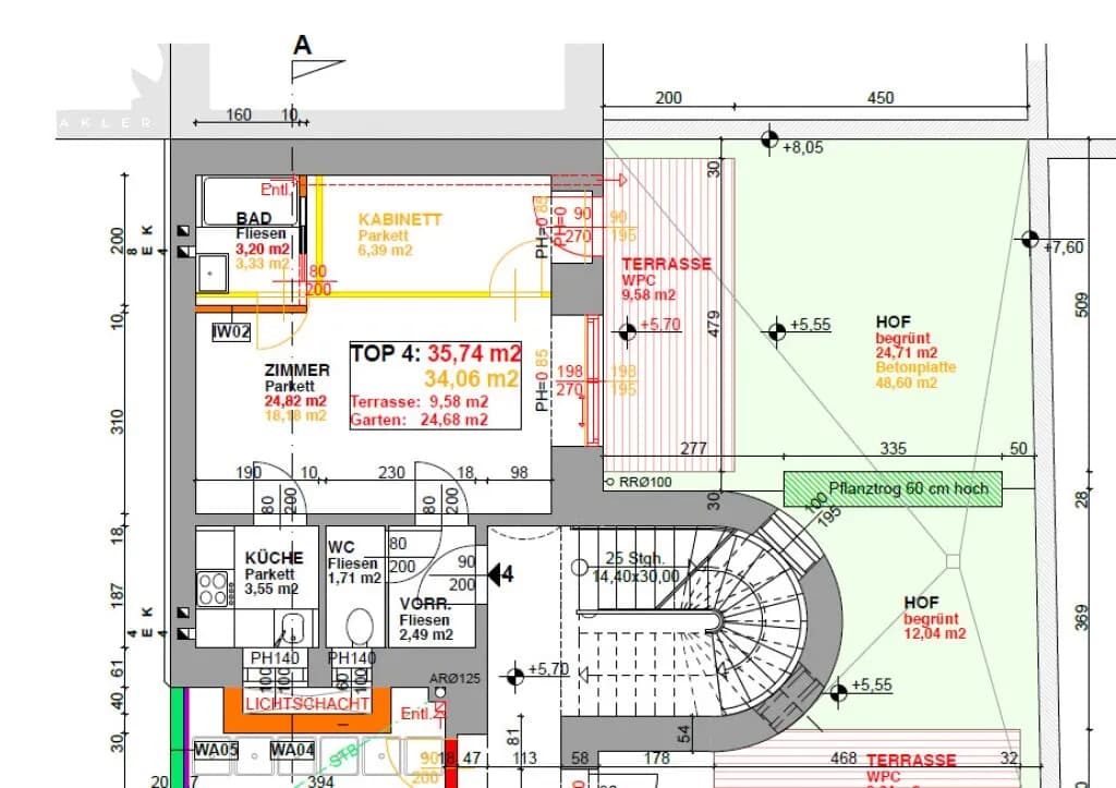2-Zimmer-Wohnung kaufen in Wien – 35,74 m², € 148.176 – Bild 6 von 6