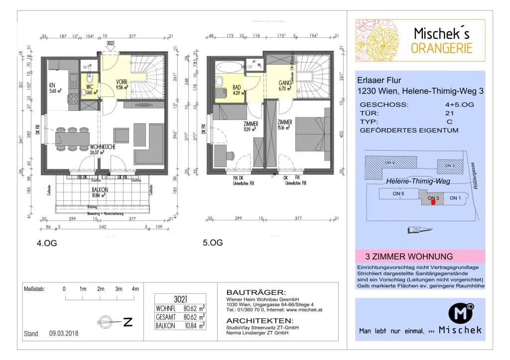 3-Zimmer-Wohnung kaufen in Wien – 80,62 m², € 495.000 – Bild 28 von 28