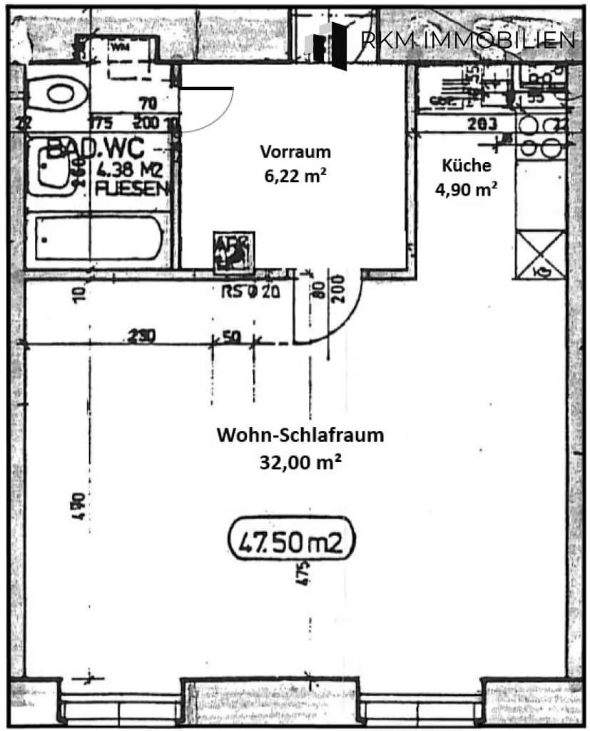 1-Zimmer-Wohnung kaufen in Wien – 48 m², € 275.000 – Bild 10 von 10