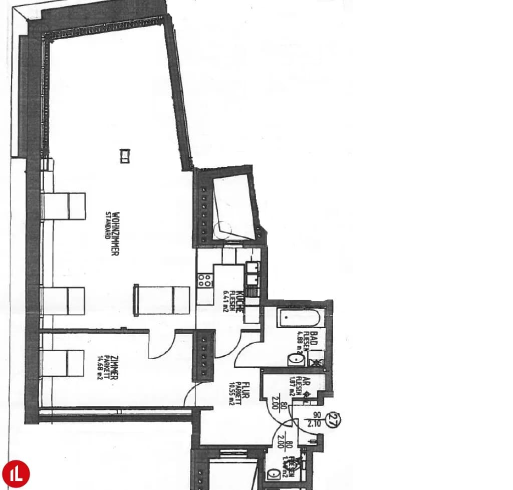 2-Zimmer-Wohnung mieten in Wien – 91 m², € 1.779 – Bild 15 von 15