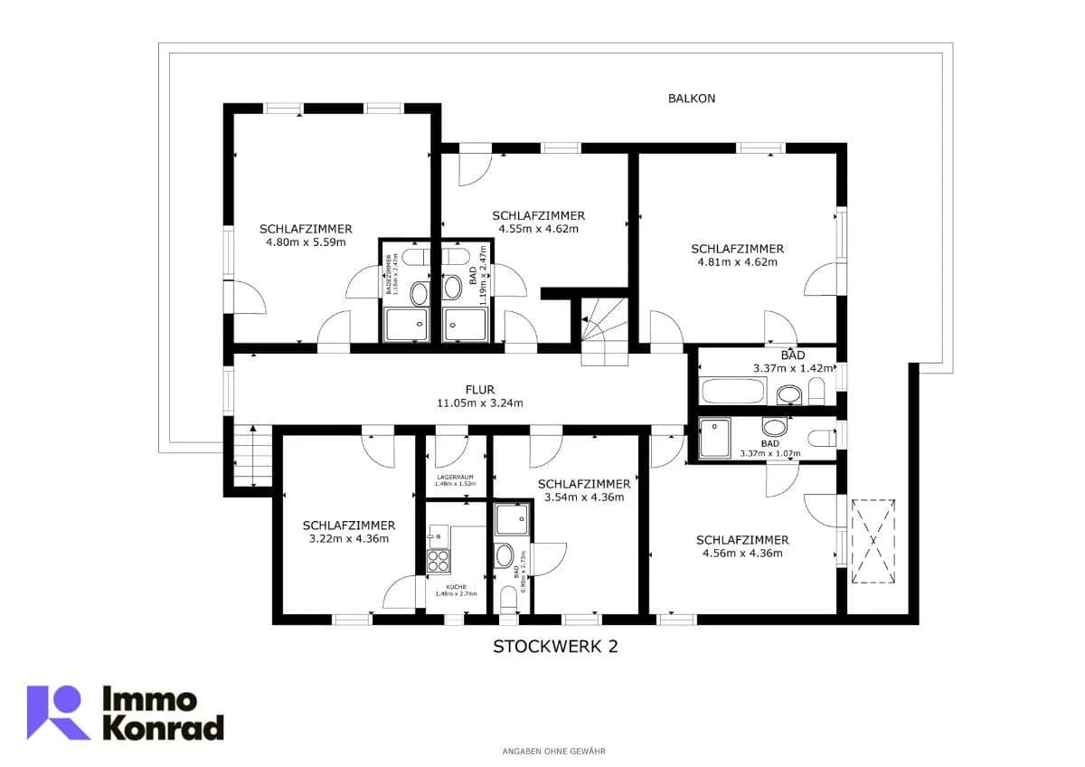 6-Zimmer-Wohnung kaufen in Innsbruck-Land – 160 m², € 390.000 – Bild 22 von 26