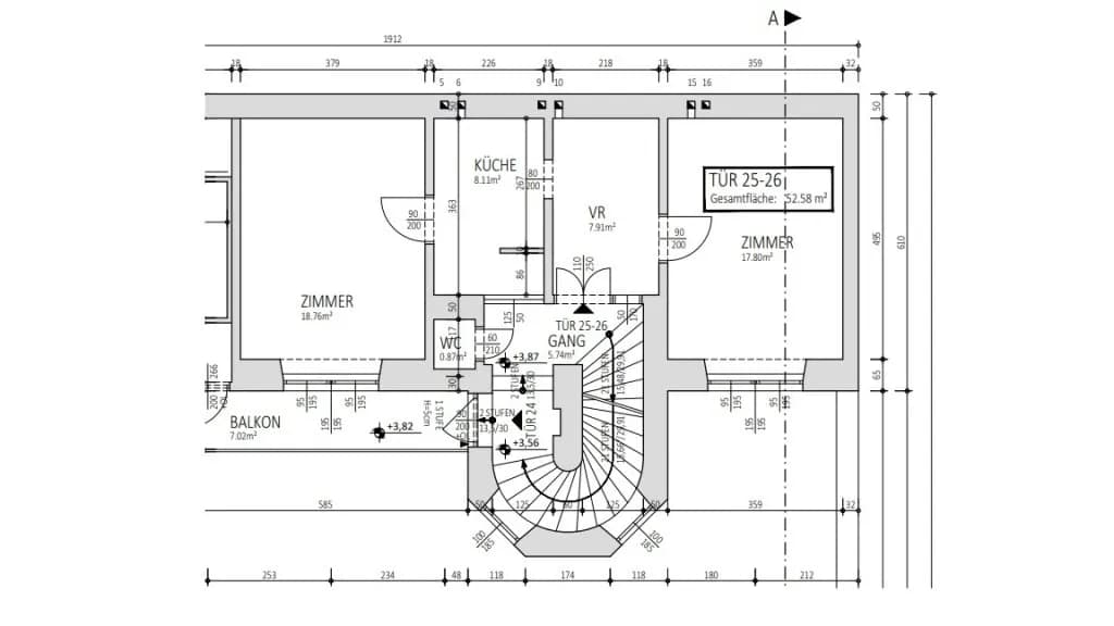 2-Zimmer-Wohnung kaufen in Wien – 52,58 m², € 155.000 – Bild 13 von 13