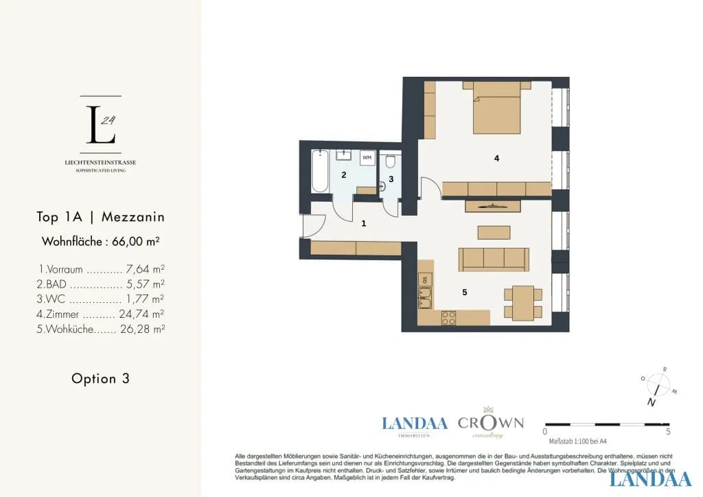 3-Zimmer-Wohnung kaufen in Wien – 66 m², € 500.000 – Bild 14 von 14