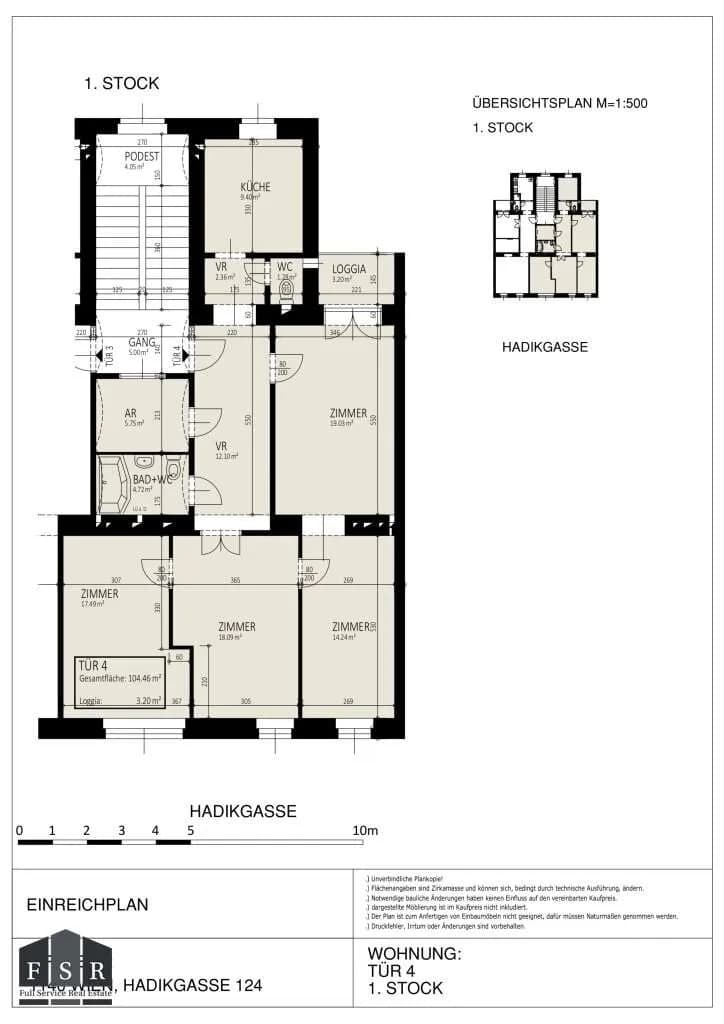 4-Zimmer-Wohnung kaufen in Wien – 104,46 m², € 449.000 – Bild 19 von 19