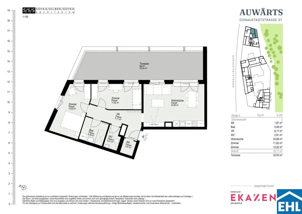 3-Zimmer-Wohnung mieten in Wien – 70,2 m², € 2.167 – Bild 20 von 20