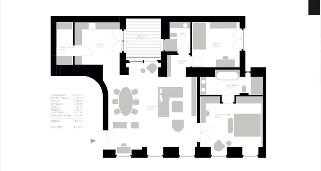 3-Zimmer-Gewerbeimmobilie kaufen in Wien – 111 m², € 1.790.000 – Bild 9 von 9