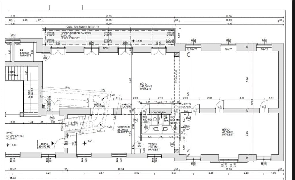 3-Zimmer-Gewerbeimmobilie mieten in Wien – 235 m², € 5.094 – Bild 24 von 24