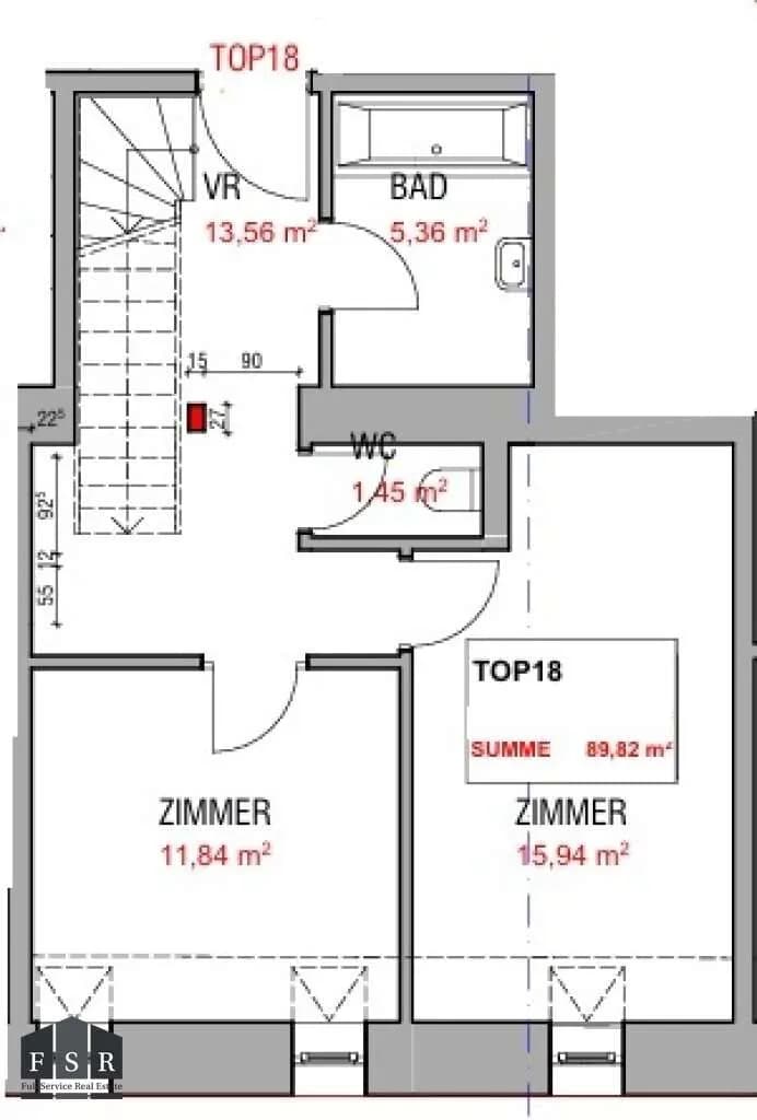 3-Zimmer-Wohnung kaufen in Wien – 89,82 m², € 599.000 – Bild 23 von 24