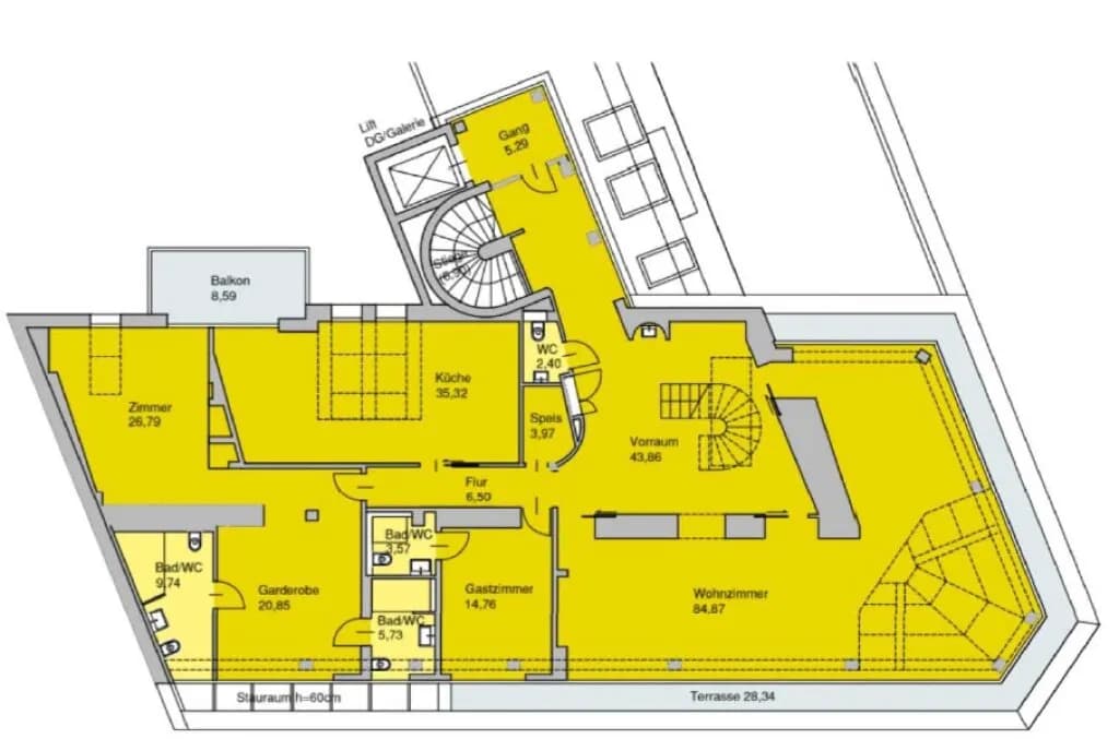 7-Zimmer-Wohnung kaufen in Wien – 396,54 m², € 3.480.000 – Bild 28 von 29