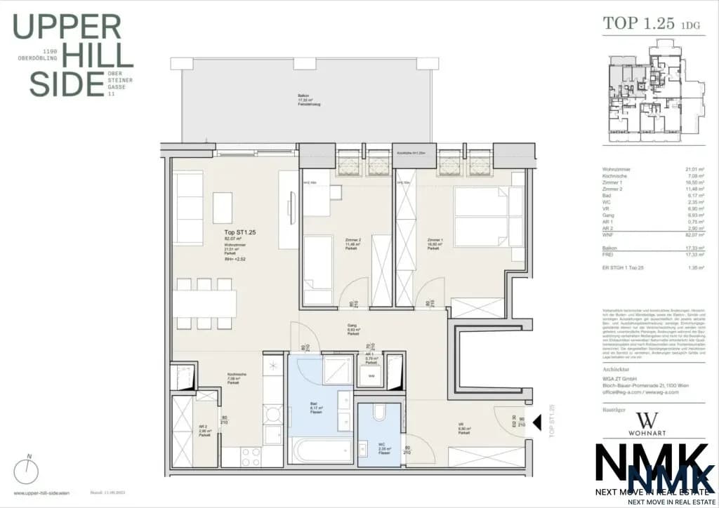 3-Zimmer-Wohnung kaufen in Wien – 82 m², € 999.000 – Bild 23 von 23