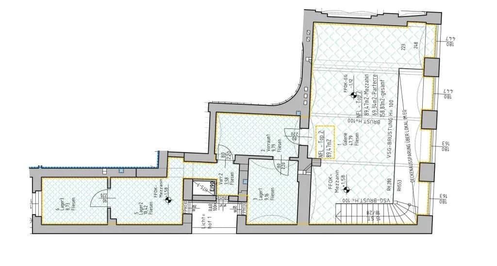 7-Zimmer-Gewerbeimmobilie kaufen in Wien – 159 m², € 1.650.000 – Bild 20 von 20