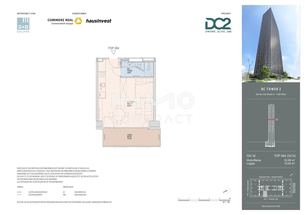 1-Zimmer-Wohnung mieten in Wien – 33,99 m², € 1.200 – Bild 18 von 18