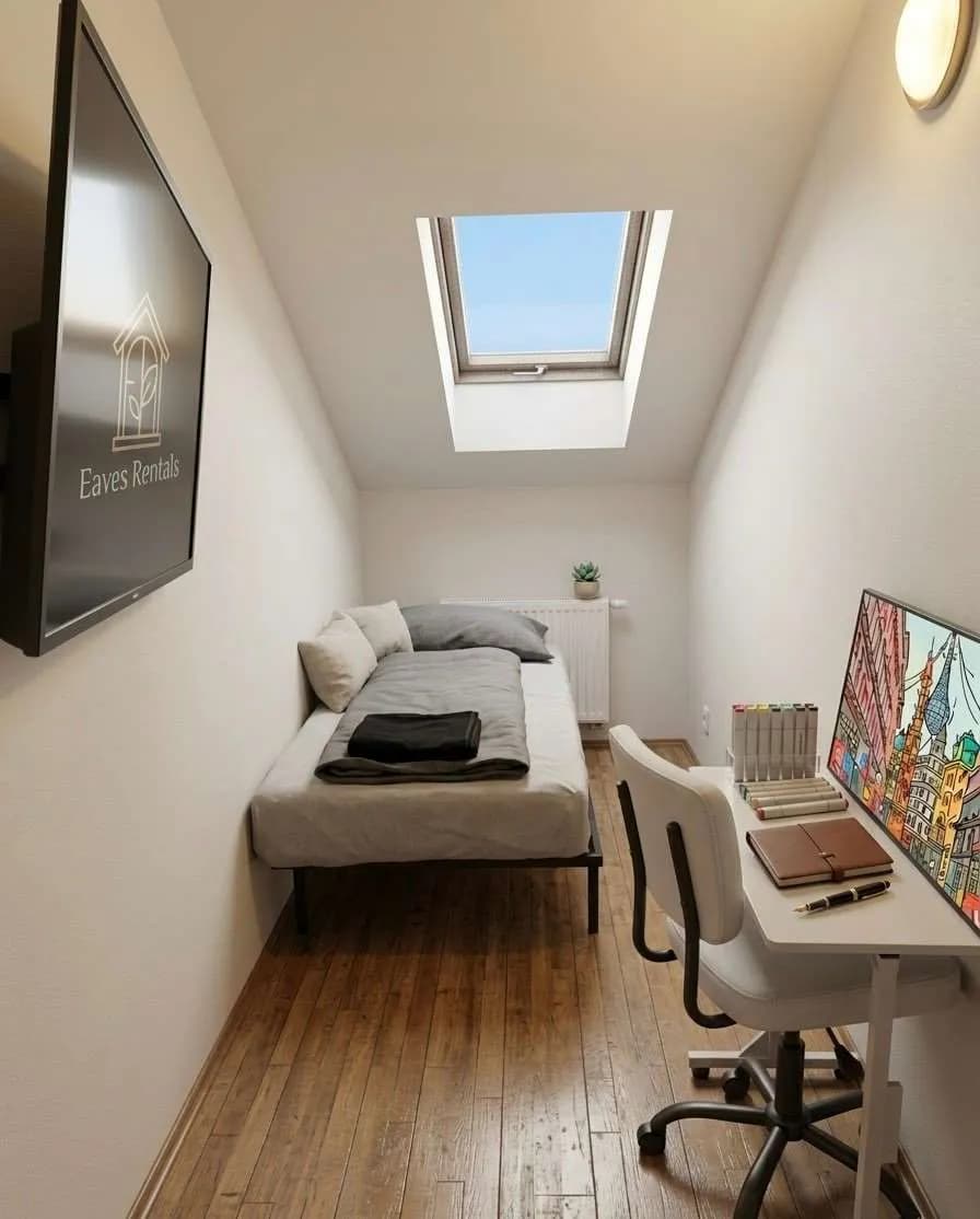 Wohnung mieten in Wien – 10 m², € 550