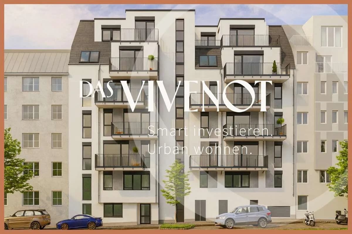 2-Zimmer-Wohnung kaufen in Wien – 51,18 m², € 342.000 – Bild 1 von 11