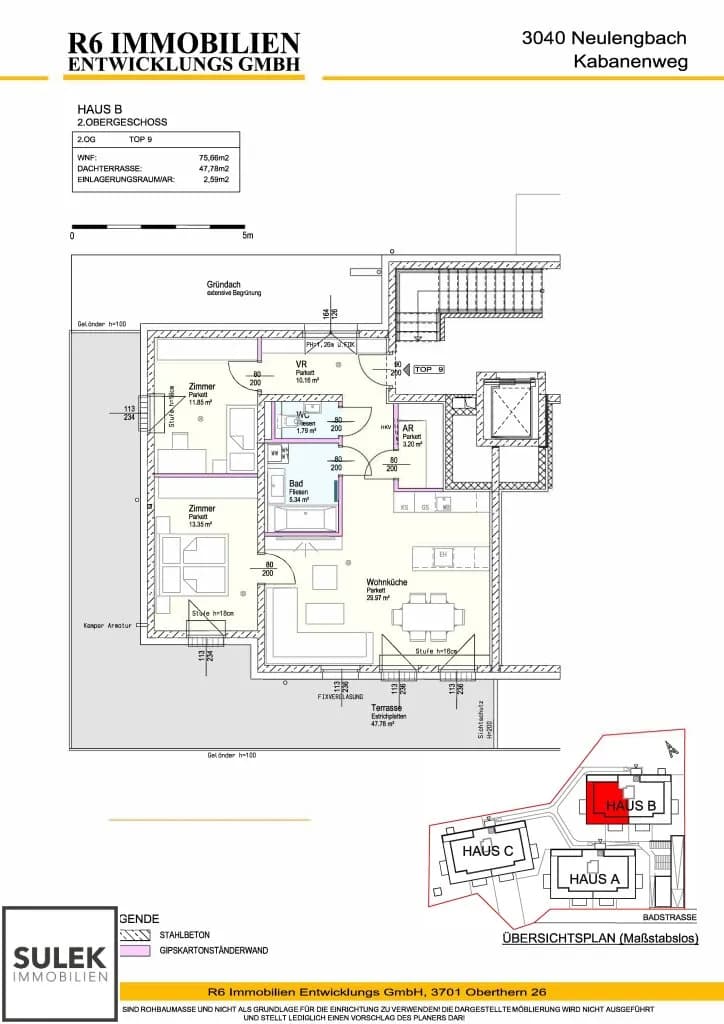 Immobilie kaufen in Sankt Pölten Land – 75,66 m², € 344.265 – Bild 10 von 10