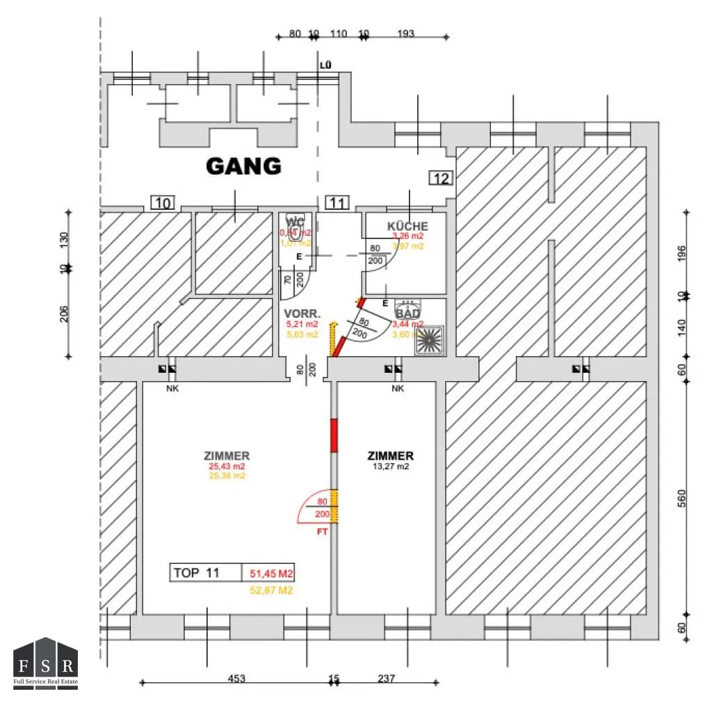 2-Zimmer-Wohnung kaufen in Wien – 51,45 m², € 249.000 – Bild 18 von 18