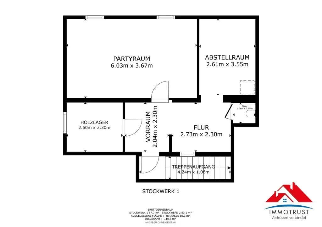 Wohnung kaufen in Klagenfurt Land – 53,1 m², € 310.000 – Bild 24 von 26