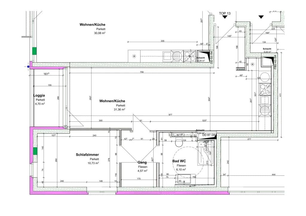 2-Zimmer-Wohnung mieten in Neunkirchen – 54,48 m², € 860 – Bild 19 von 19