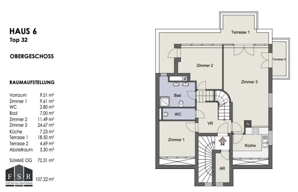 4-Zimmer-Wohnung kaufen in Wien – 107,22 m², € 875.000 – Bild 24 von 25