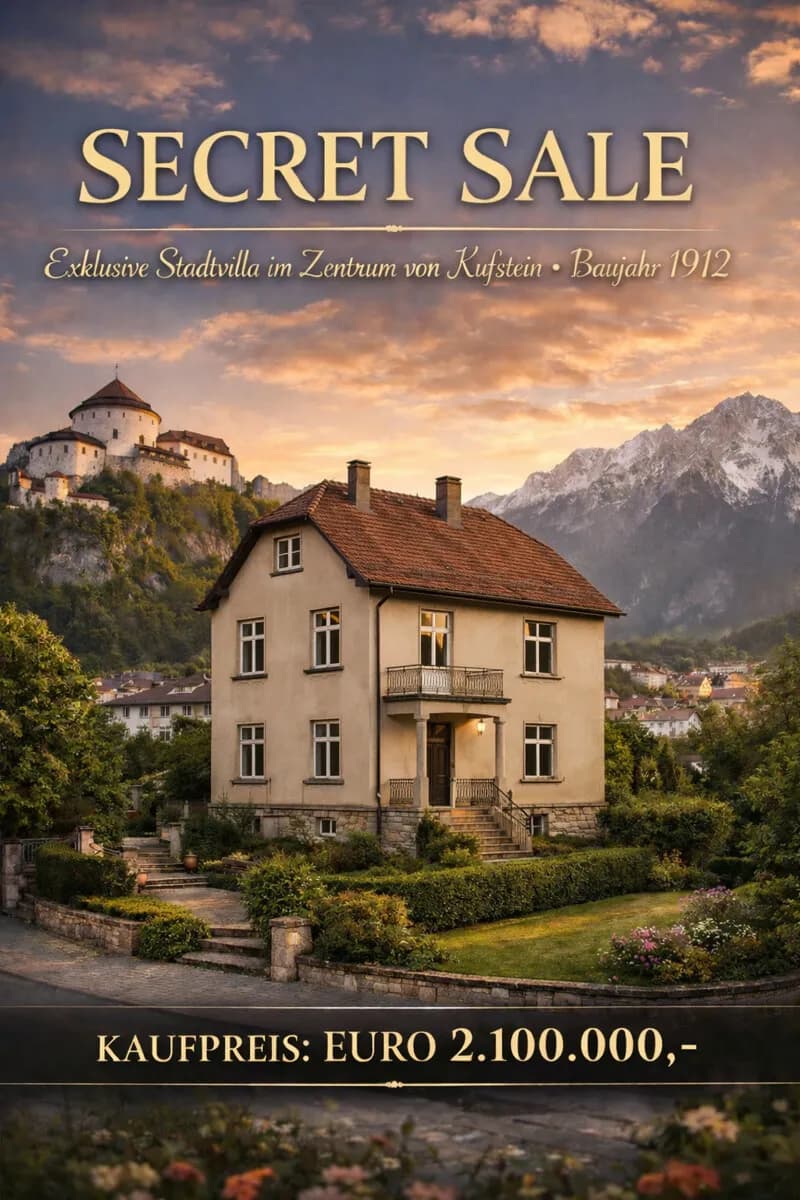 4-Zimmer-Immobilie kaufen in Kufstein – 285 m², € 2.100.000