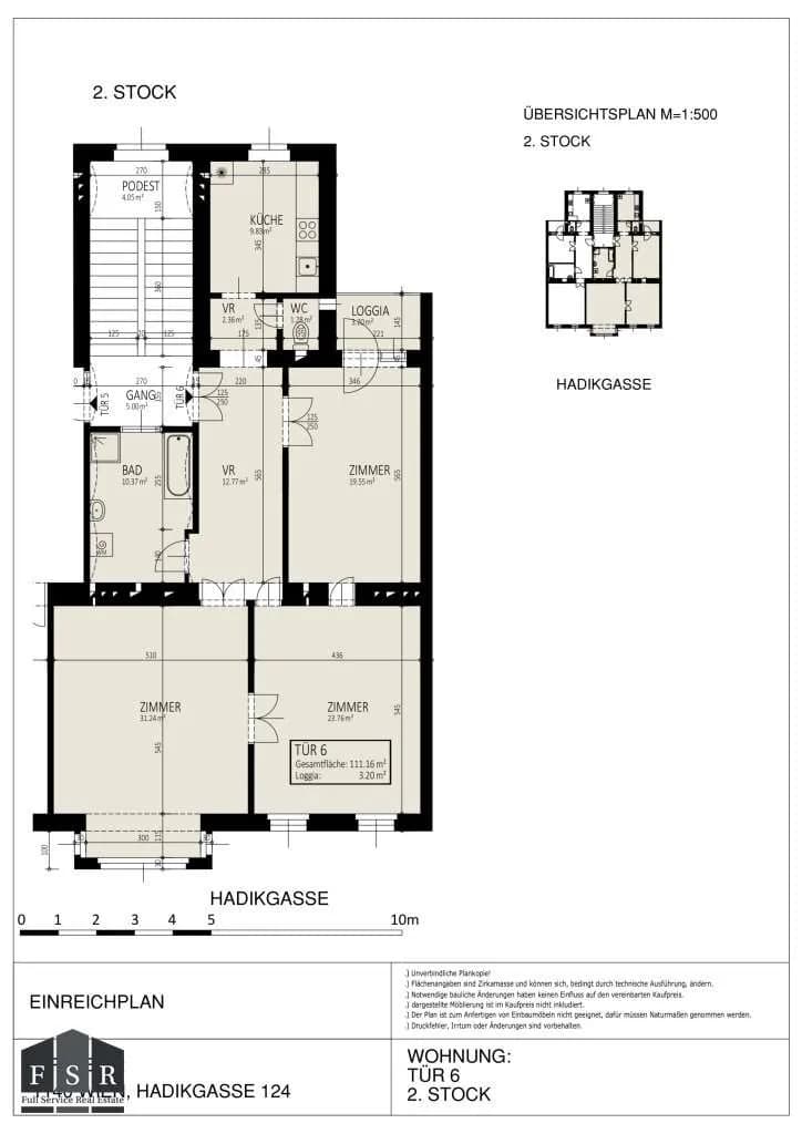 3-Zimmer-Wohnung kaufen in Wien – 111,16 m², € 439.000 – Bild 12 von 12