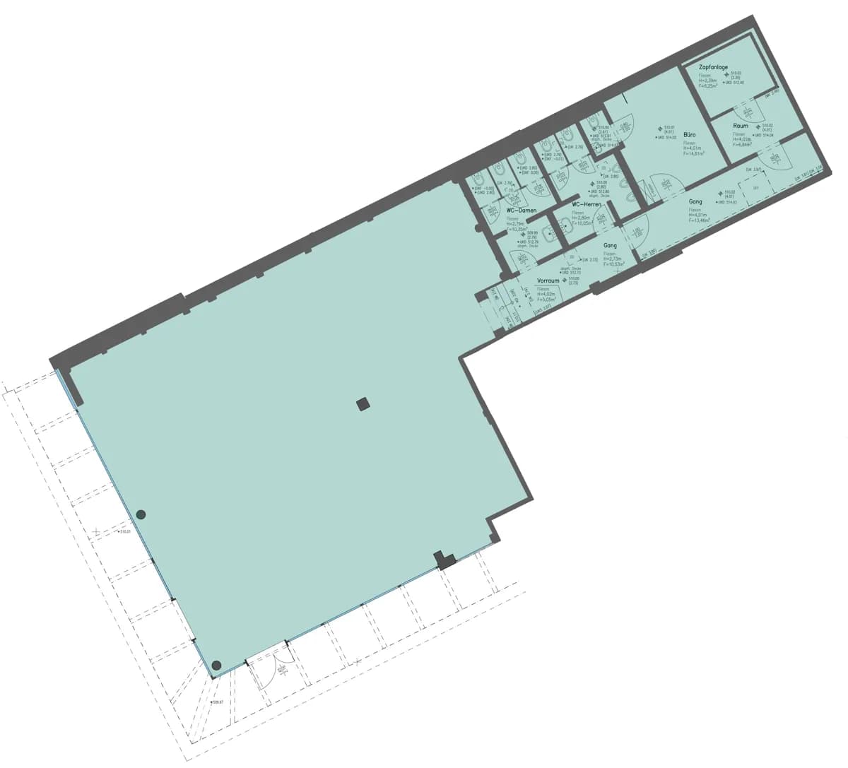 Gewerbeimmobilie mieten in Salzburg-Umgebung – 281 m², € 5.015 – Bild 2 von 2
