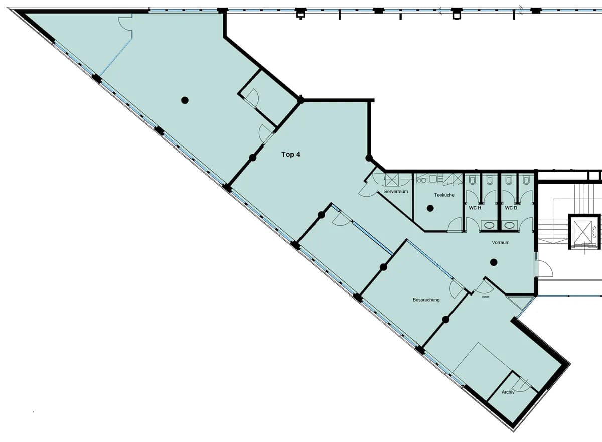 Gewerbeimmobilie mieten in Salzburg Stadt – 265 m², € 3.838 – Bild 6 von 6