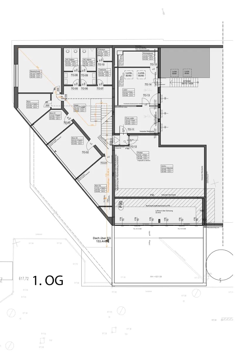 Gewerbeimmobilie mieten in Salzburg-Umgebung – 2 572 m², € 23.300 – Bild 8 von 9