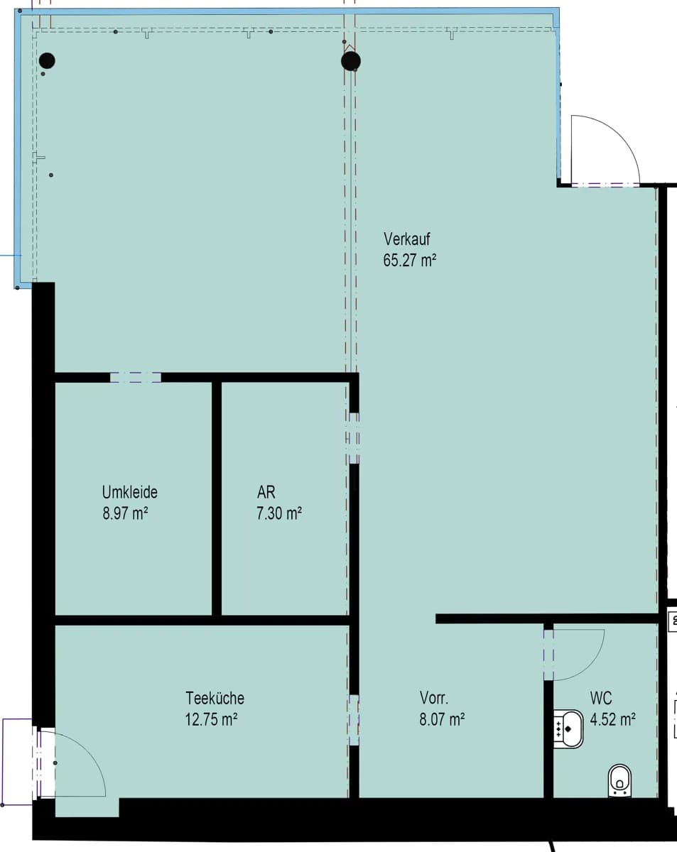 Gewerbeimmobilie mieten in Salzburg-Umgebung – 110 m², € 1.930 – Bild 5 von 5