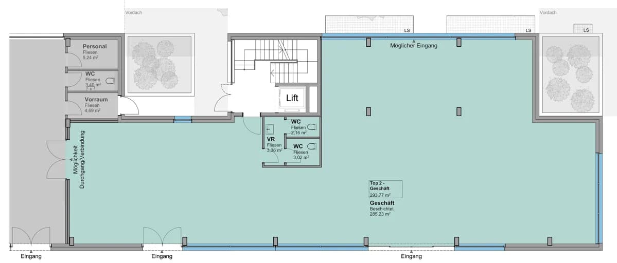 Gewerbeimmobilie kaufen in Salzburg Stadt – 294 m², € 1.338.000 – Bild 5 von 5