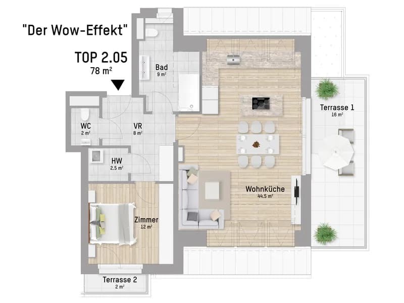 2-Zimmer-Wohnung kaufen in Wien – 75,38 m², € 1.349.900 – Bild 5 von 14