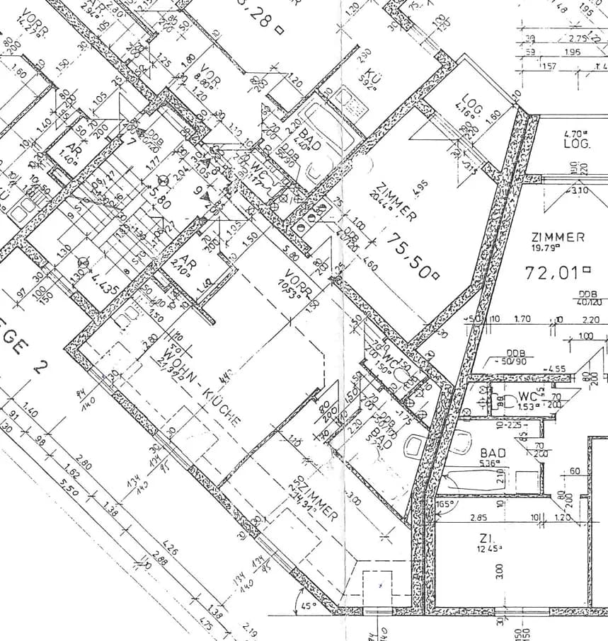 3-Zimmer-Wohnung mieten in Lilienfeld – 75,5 m², € 591