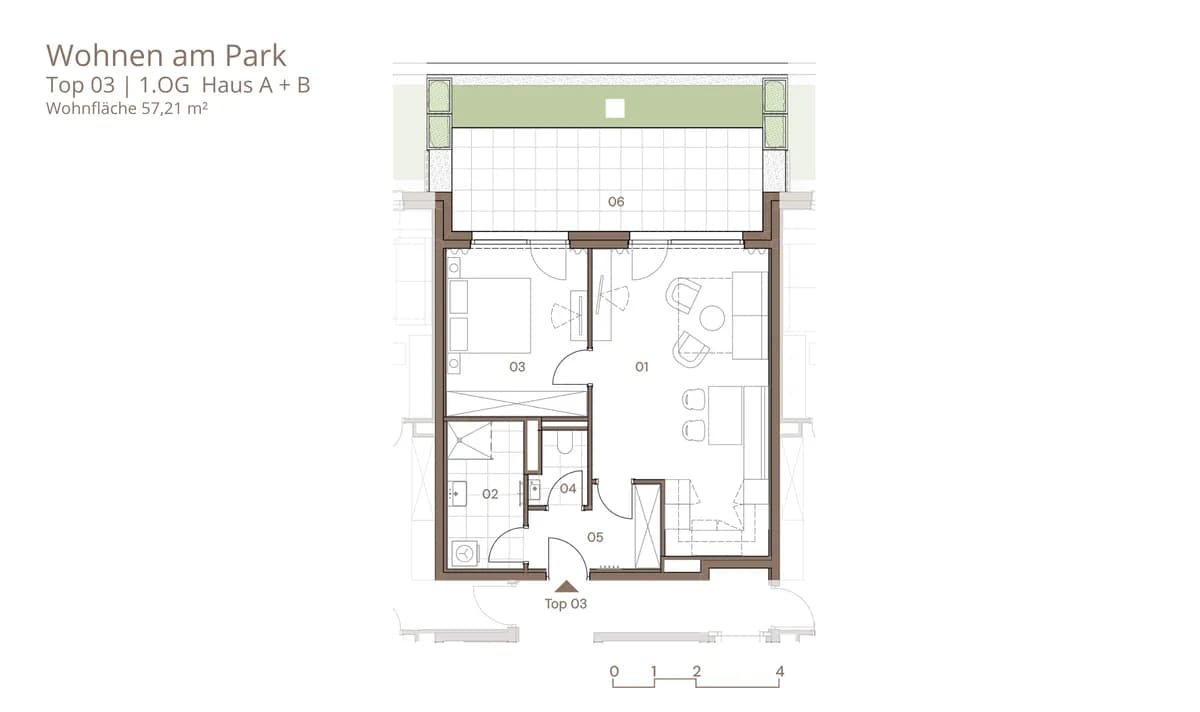 2-Zimmer-Wohnung kaufen in Südoststeiermark – 57,21 m², € 280.000 – Bild 17 von 17