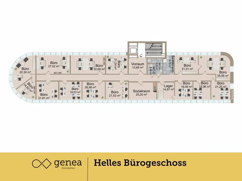 16-Zimmer-Gewerbeimmobilie mieten in Graz – 480 m², € 7.435 – Bild 2 von 28