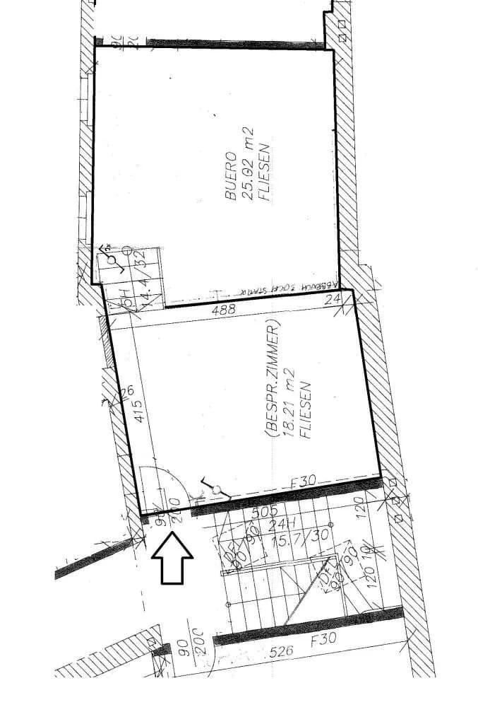 2-Zimmer-Gewerbeimmobilie mieten in Wien – 75 m², € 1.215 – Bild 12 von 12
