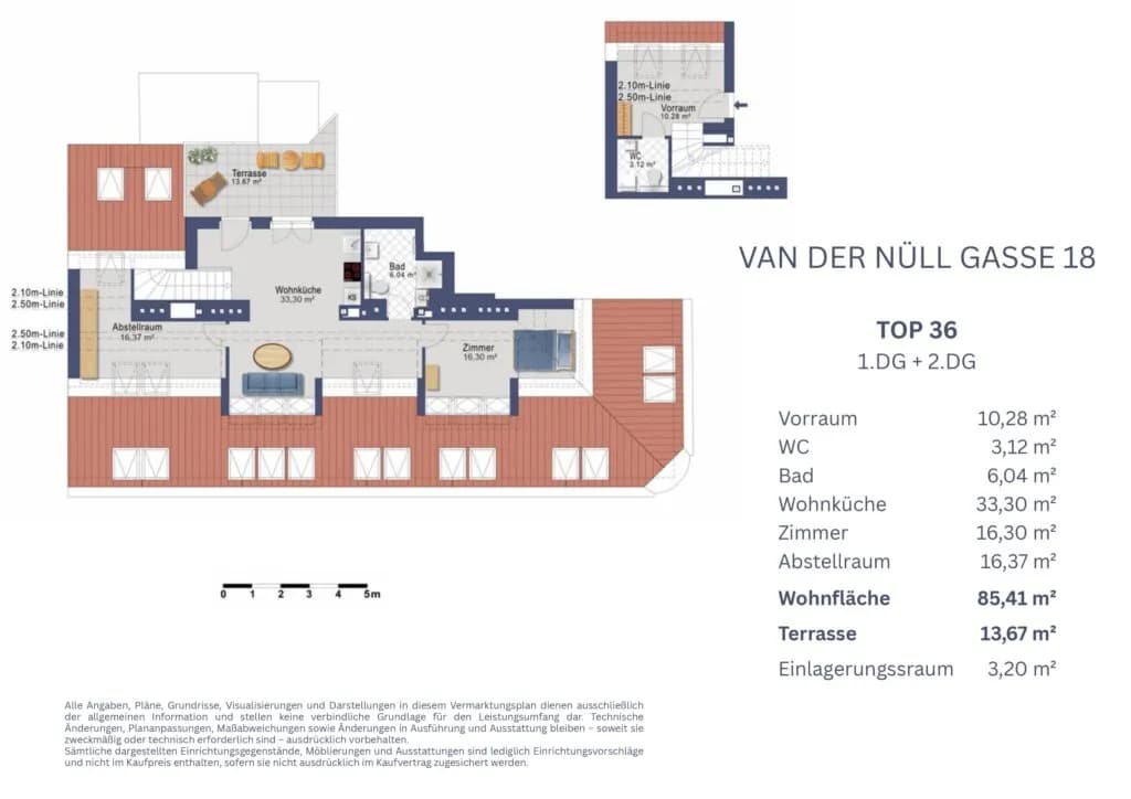3-Zimmer-Wohnung kaufen in Wien – 85,41 m², € 549.900 – Bild 28 von 28