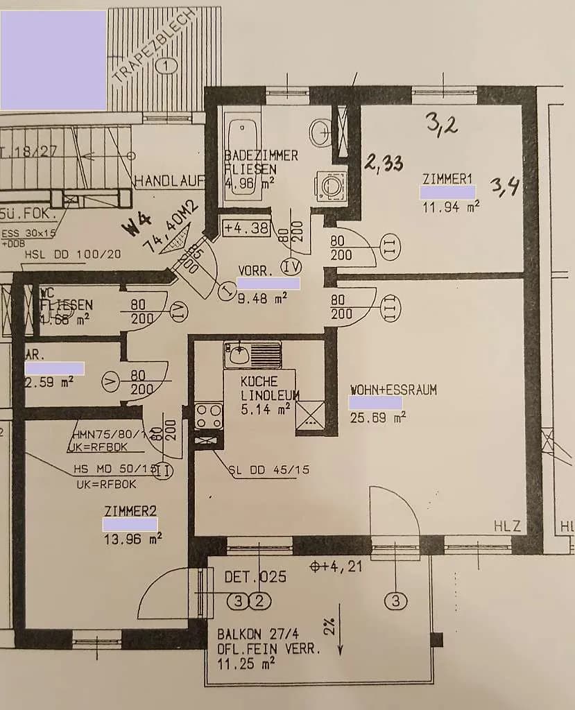3-Zimmer-Wohnung mieten in Graz – 77 m², € 1.075 – Bild 6 von 6