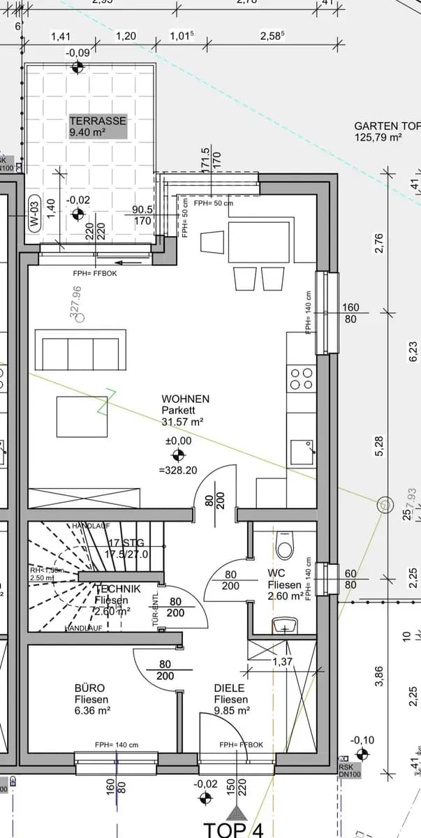 5-Zimmer-Haus kaufen in Baden – 118 m², € 517.000 – Bild 31 von 33