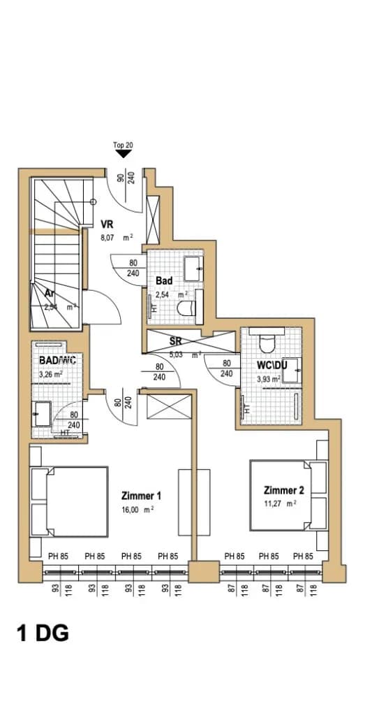 3-Zimmer-Wohnung kaufen in Wien – 102,9 m², € 1.200.000 – Bild 23 von 24