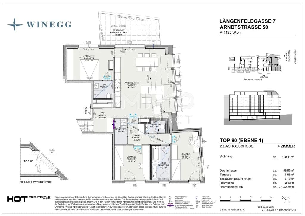 4-Zimmer-Wohnung kaufen in Wien – 108,11 m², € 1.011.500 – Bild 16 von 17