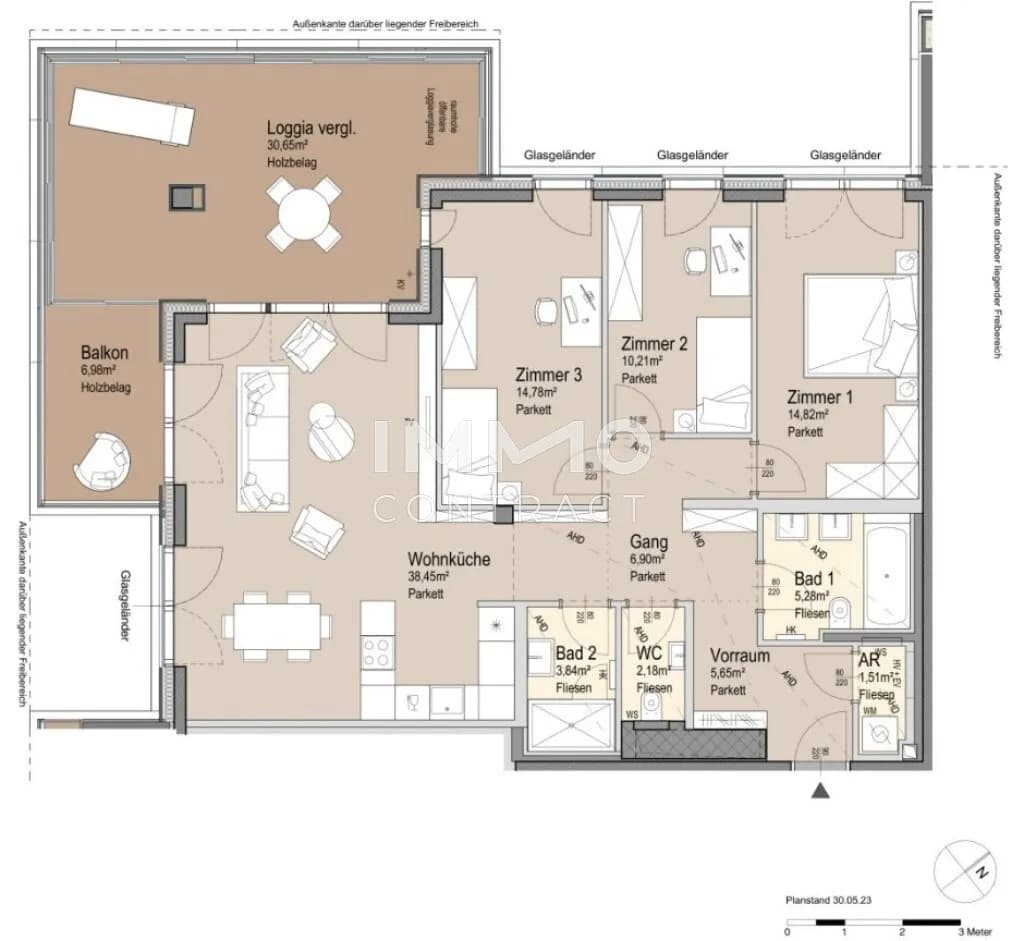 4-Zimmer-Wohnung kaufen in Wien – 103,64 m², € 1.721.300 – Bild 27 von 27