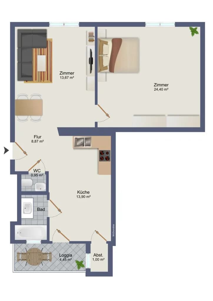 2-Zimmer-Gewerbeimmobilie kaufen in Graz – 66,23 m², € 259.000 – Bild 14 von 14