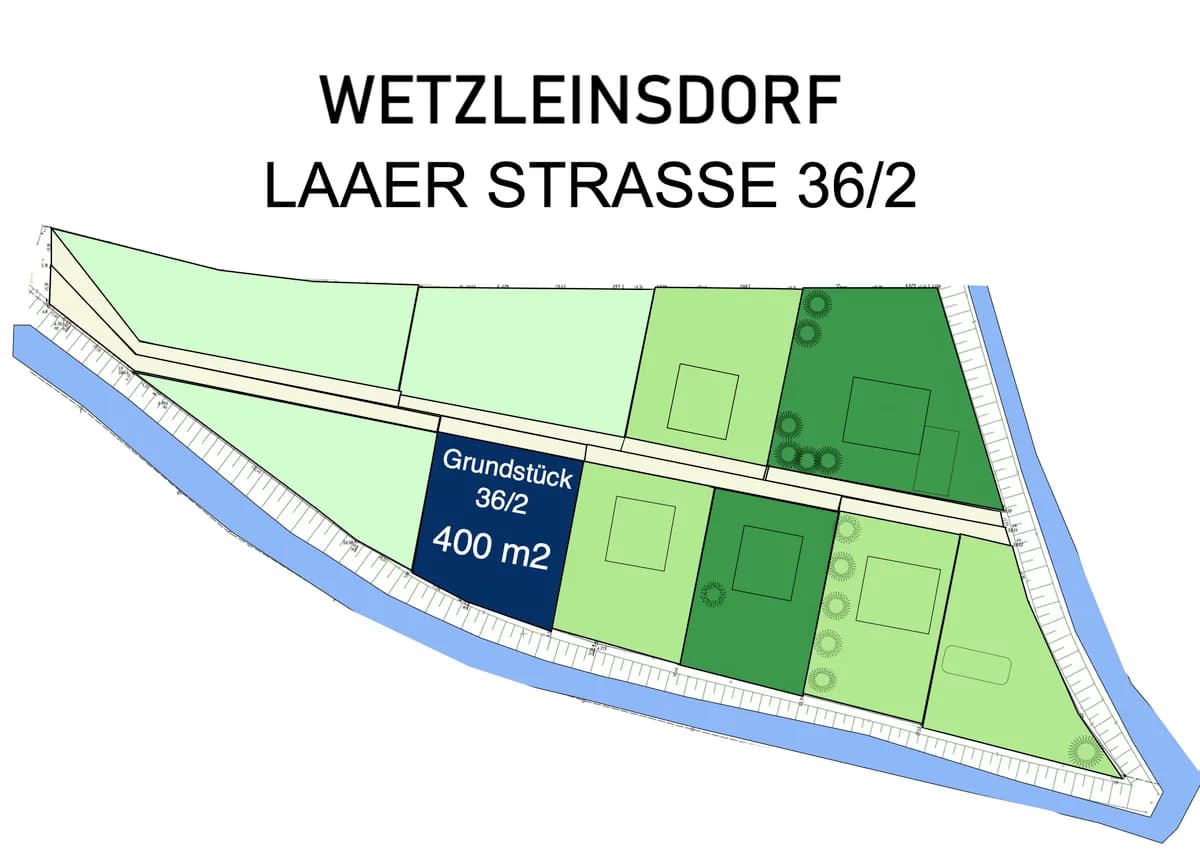 Grundstück kaufen in Korneuburg – 400 m², € 109.000 – Bild 2 von 5