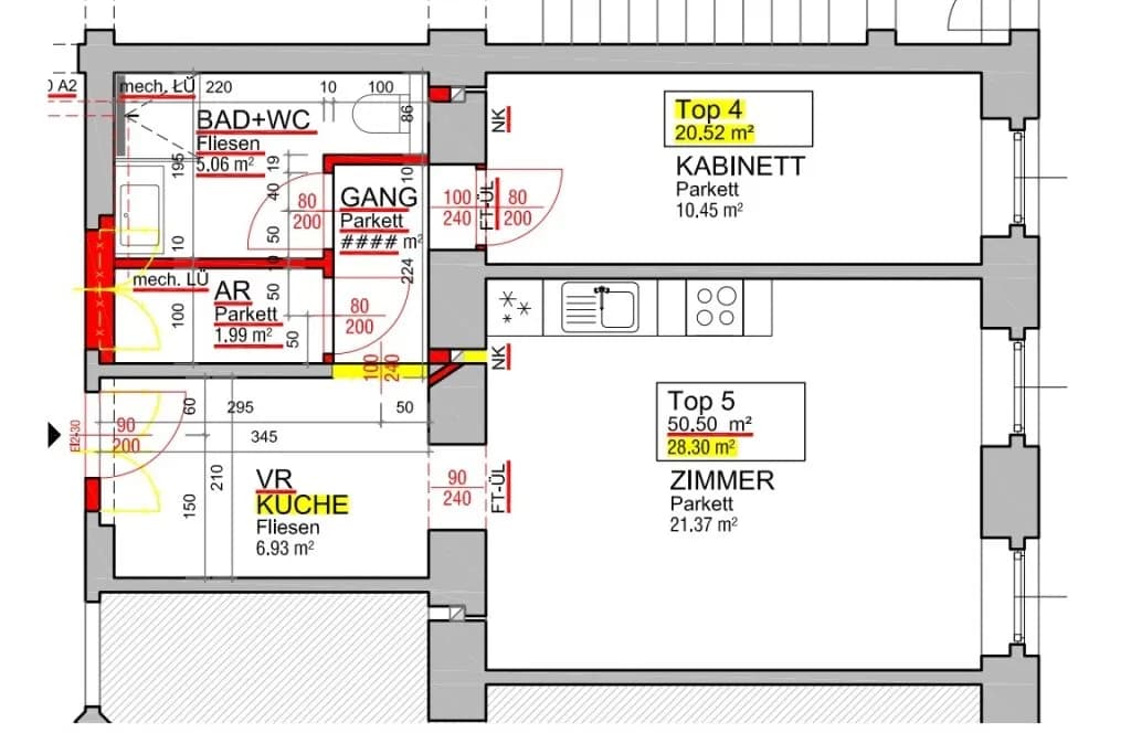 2-Zimmer-Wohnung kaufen in Wien – 47,81 m², € 167.475 – Bild 11 von 11