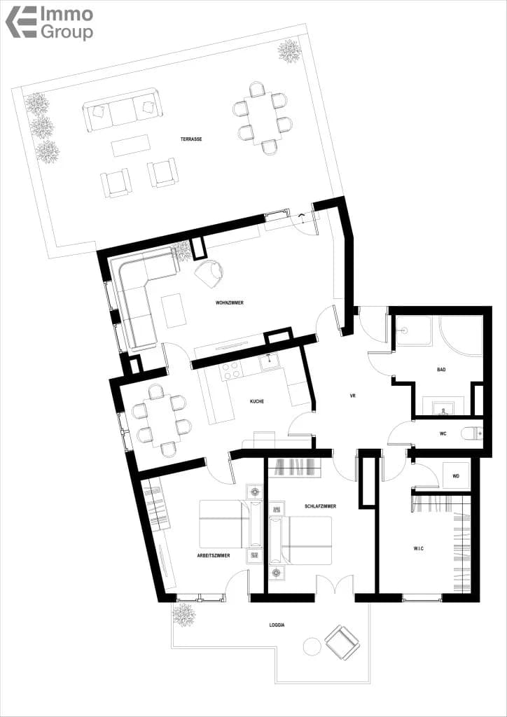 4-Zimmer-Wohnung kaufen in Linz Land – 115 m², € 495.000 – Bild 6 von 6