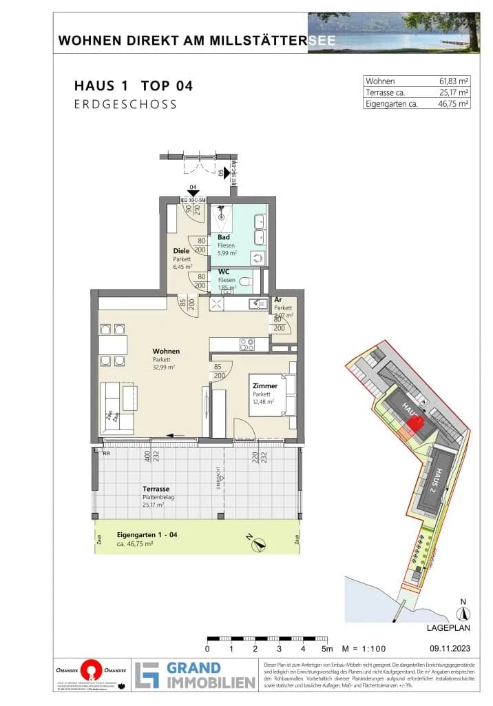 2-Zimmer-Wohnung kaufen in Spittal an der Drau – 61,83 m², € 957.900 – Bild 10 von 12