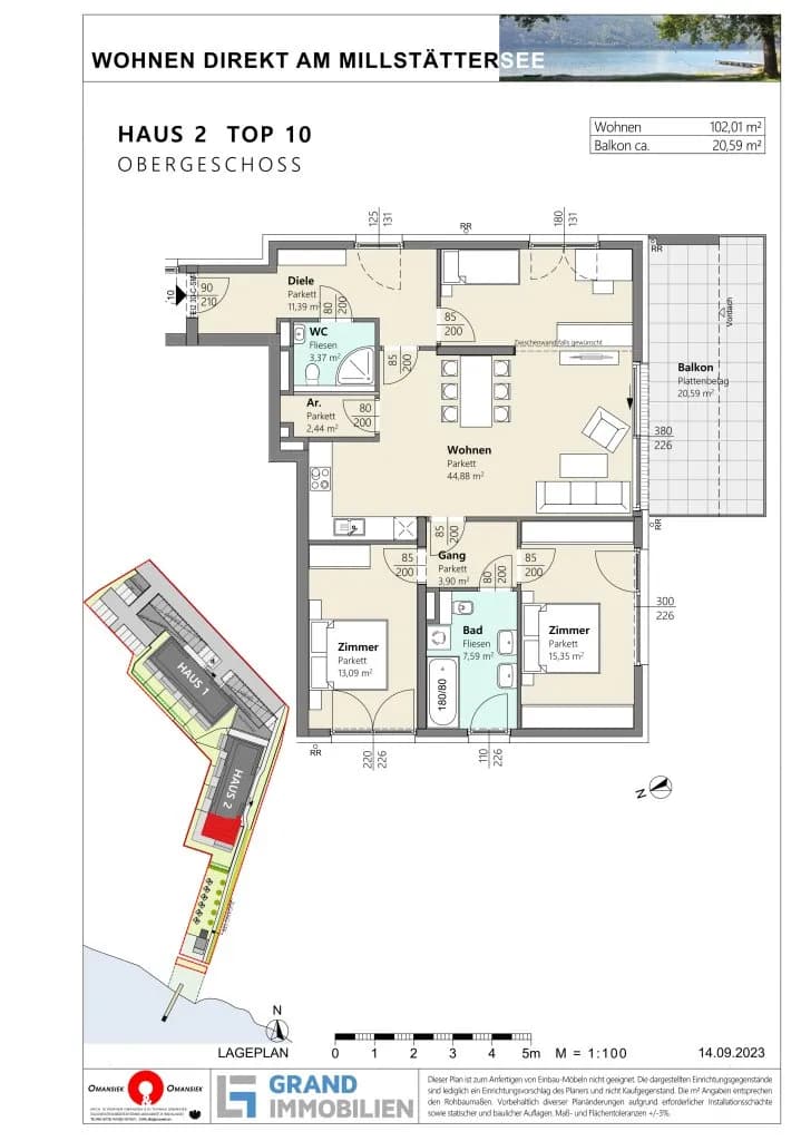 4-Zimmer-Wohnung kaufen in Spittal an der Drau – 102,01 m², € 1.493.500 – Bild 10 von 12
