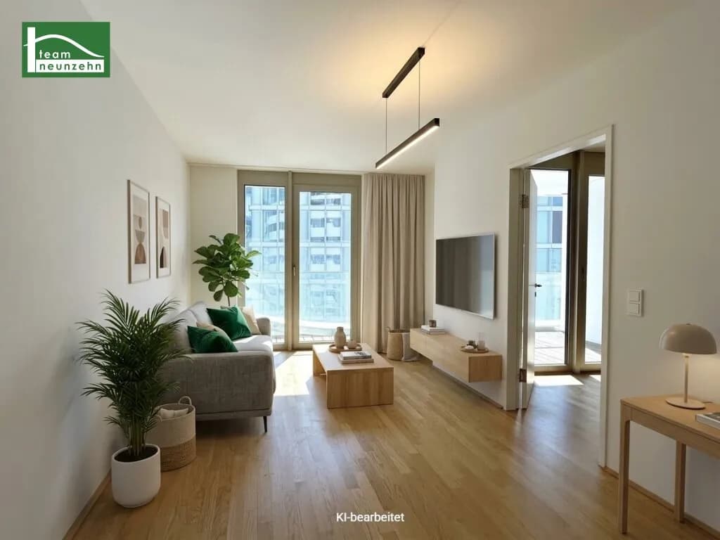 2-Zimmer-Wohnung mieten in Wien – 50,93 m², € 1.249 – Bild 1 von 28