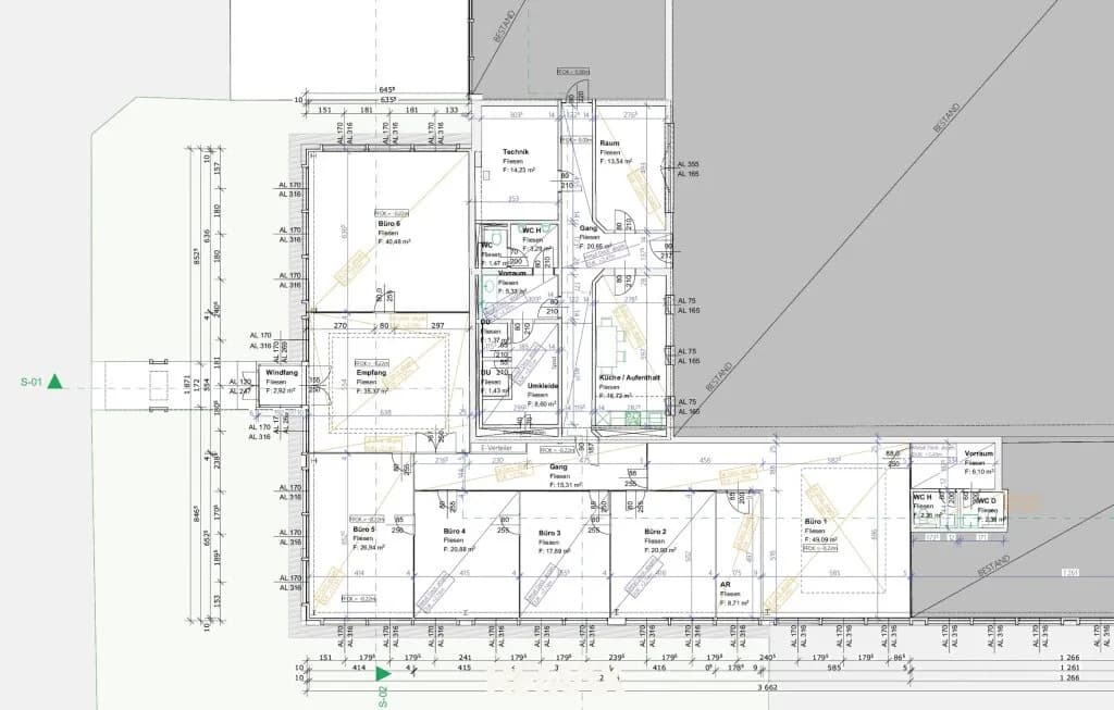 7-Zimmer-Gewerbeimmobilie mieten in Perg – 249 m², € 3.017 – Bild 10 von 10