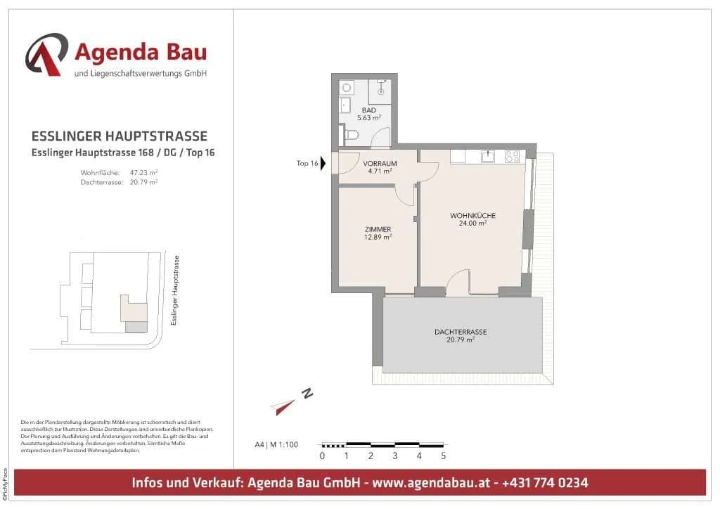 2-Zimmer-Wohnung kaufen in Wien – 47,23 m², € 286.640 – Bild 22 von 24